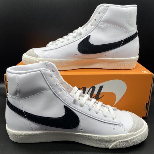 Nike shoes Blazer Mid - White, Black , 100 Manufacturer 0
