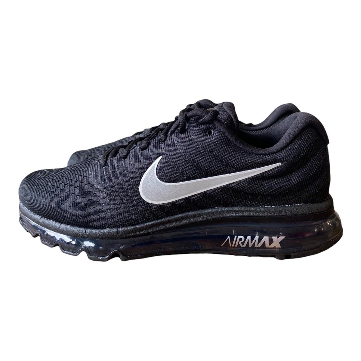 Nike Air Max 2017 `black Anthracite` Shoes Sneakers 849559-001 - Men`s Size 9 - Black