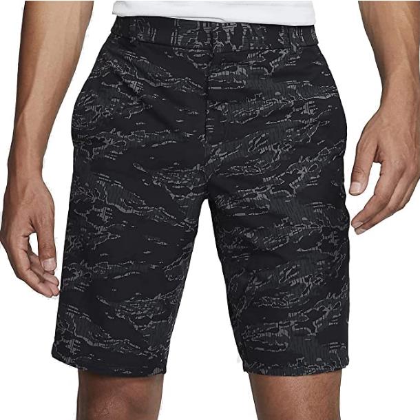 Nike 34 Men`s Flex Dri-fit Golf Shorts-black Camo BV0383-010
