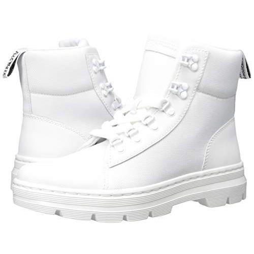 combs platform combat boot black