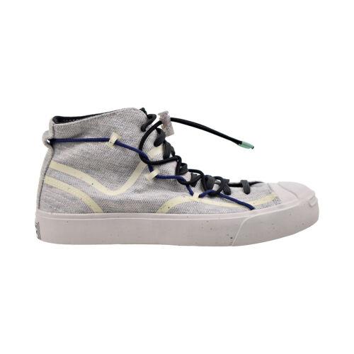 Converse Jack Purcell Rally Mid Men`s Shoes White-storm Wind 170947C - White-Storm Wind