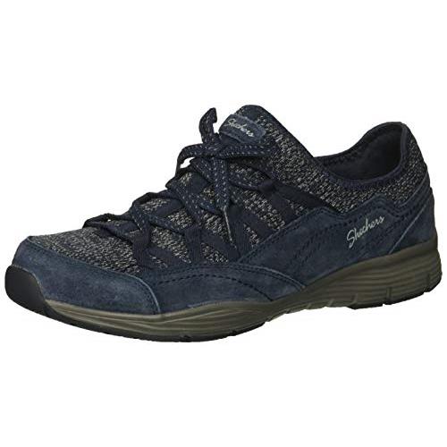 Skechers Women`s Seager-zip Line-fixed Bow Quarter - Choose Sz/col Navy