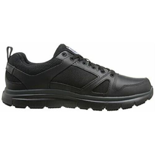 Skechers Men`s Flex Advantage SR Work Shoes Black