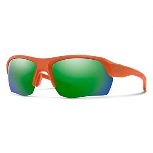Smith Sunglasses -tempo Max 0Z3/X8 - Matte Red Rock /green Mirror + Orange - Orange Frame, Green Lens
