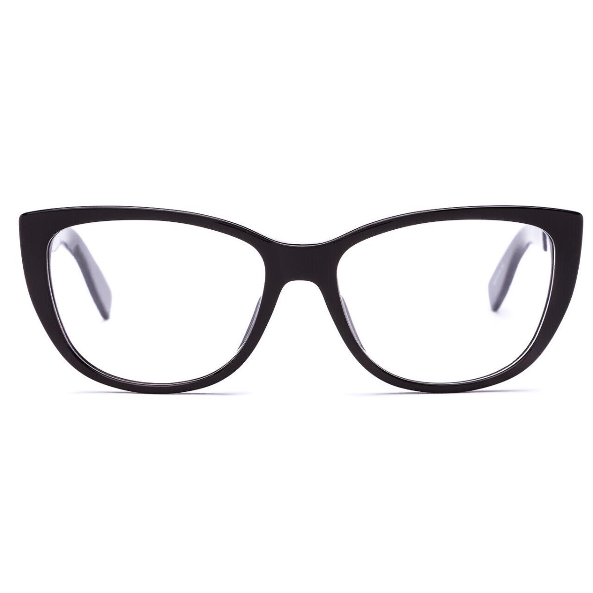 Hugo Boss Orange BO 0219 Fix Black Plastic Eyeglasses Frame 53-16-140 Cat Eye - Black, Frame: Black, Lens: Clear