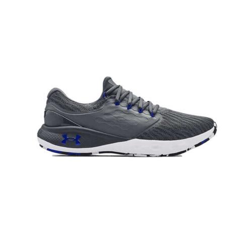 Men UA Under Armour Charged Vantage Marble Running Shoes Gray 3024734-101