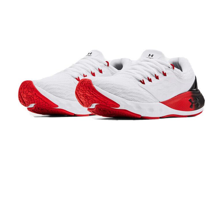 Men UA Under Armour Charged Vantage Space Pioneer Shoes White/red 3024489-102