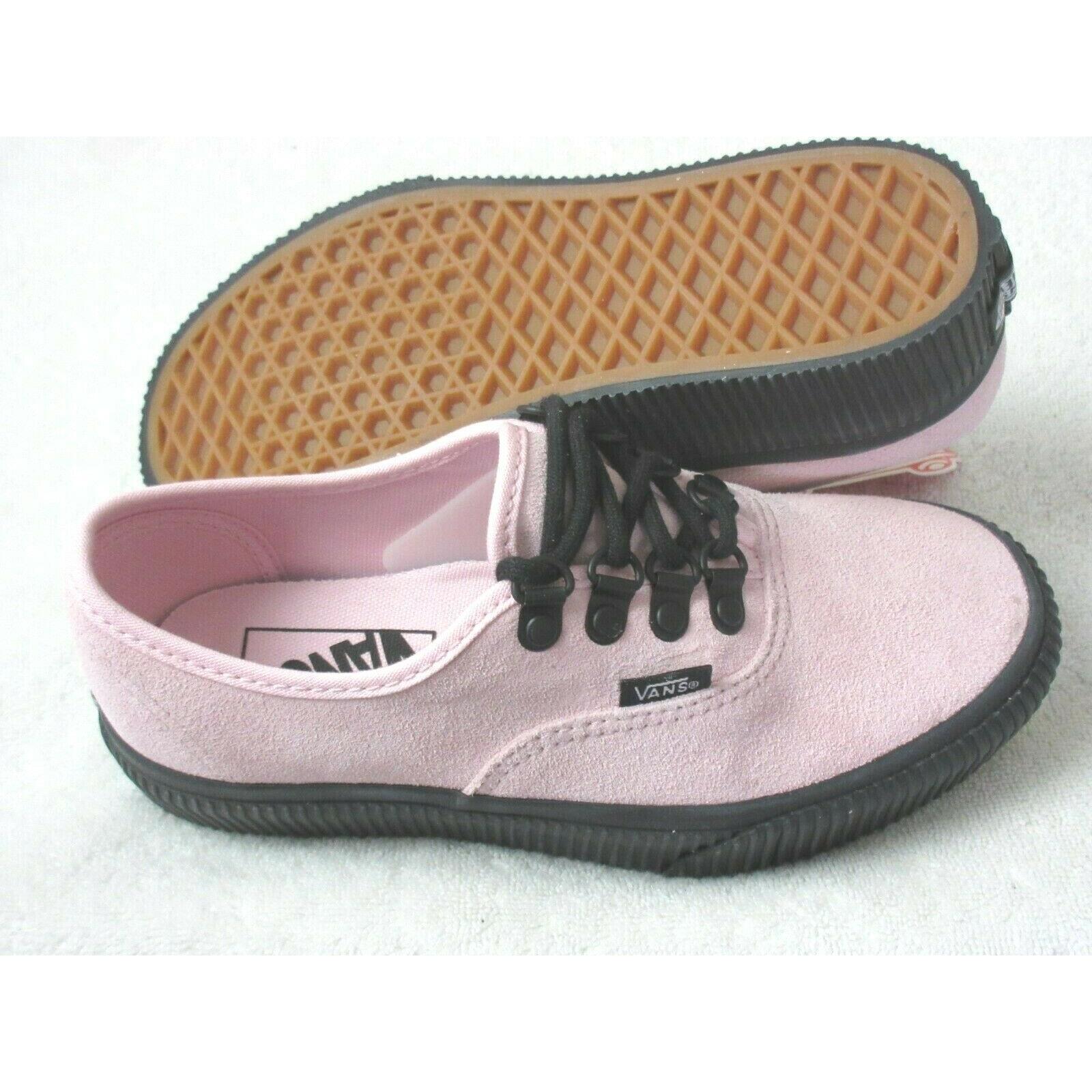 vans authentic pink suede