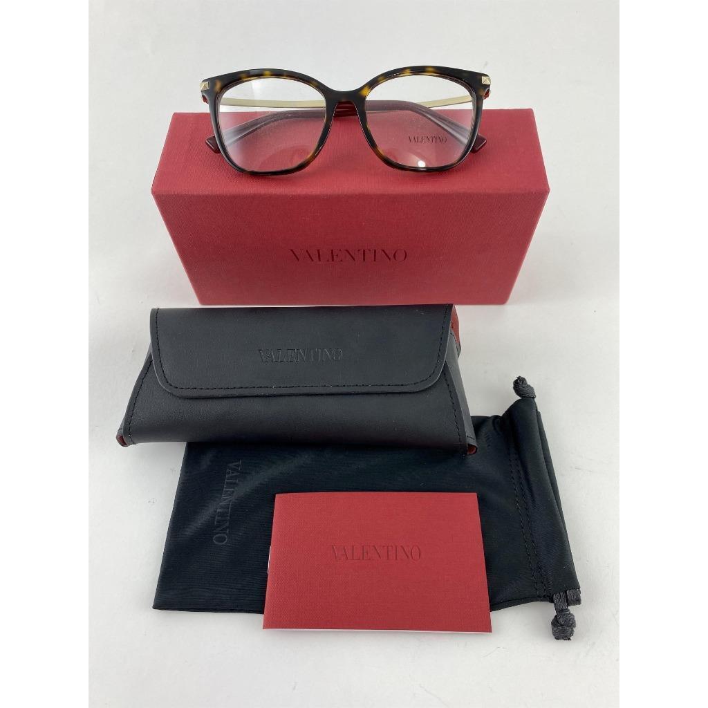 Valentino Havana Tortoise Fashion Frames Womens Eyeglasses VA 3048