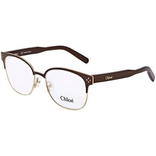 Chloé Chloe Eyeglasses Frame - CE 2131 743 - Gold/brown 53-17-140