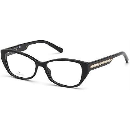 Swarovski SK 5391 Eyeglasses 001 001 - Shiny Black