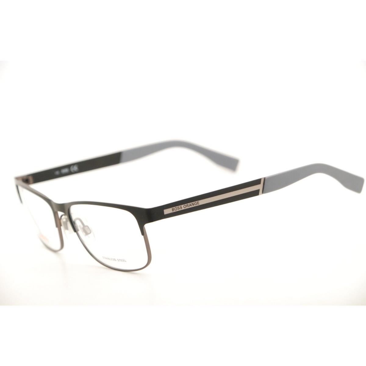 Boss Orange 0247 0INX Matte Grey 56mm Frames Eyeglasses RX