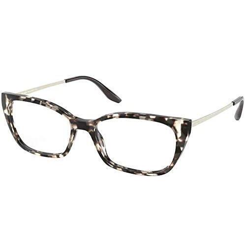 Prada PR 14XV Women`s Eyeglasses Spotted Brown 54