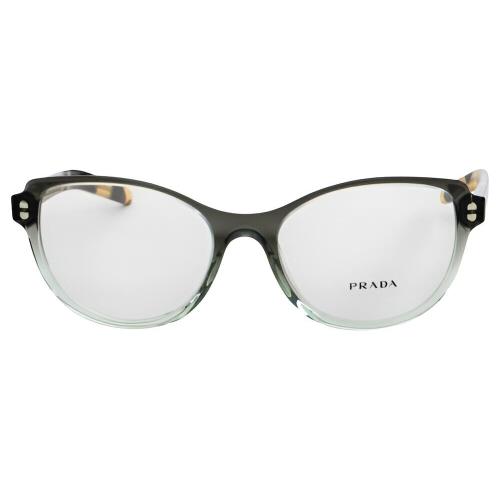 Prada Eyeglasses - PR12VV 4761O1 - Gradient Gray Green 54-18-140