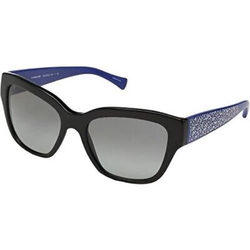 Coach Sunglasses - 0HC8139 528211 - Black/blue/grey Gradient 56-19-135