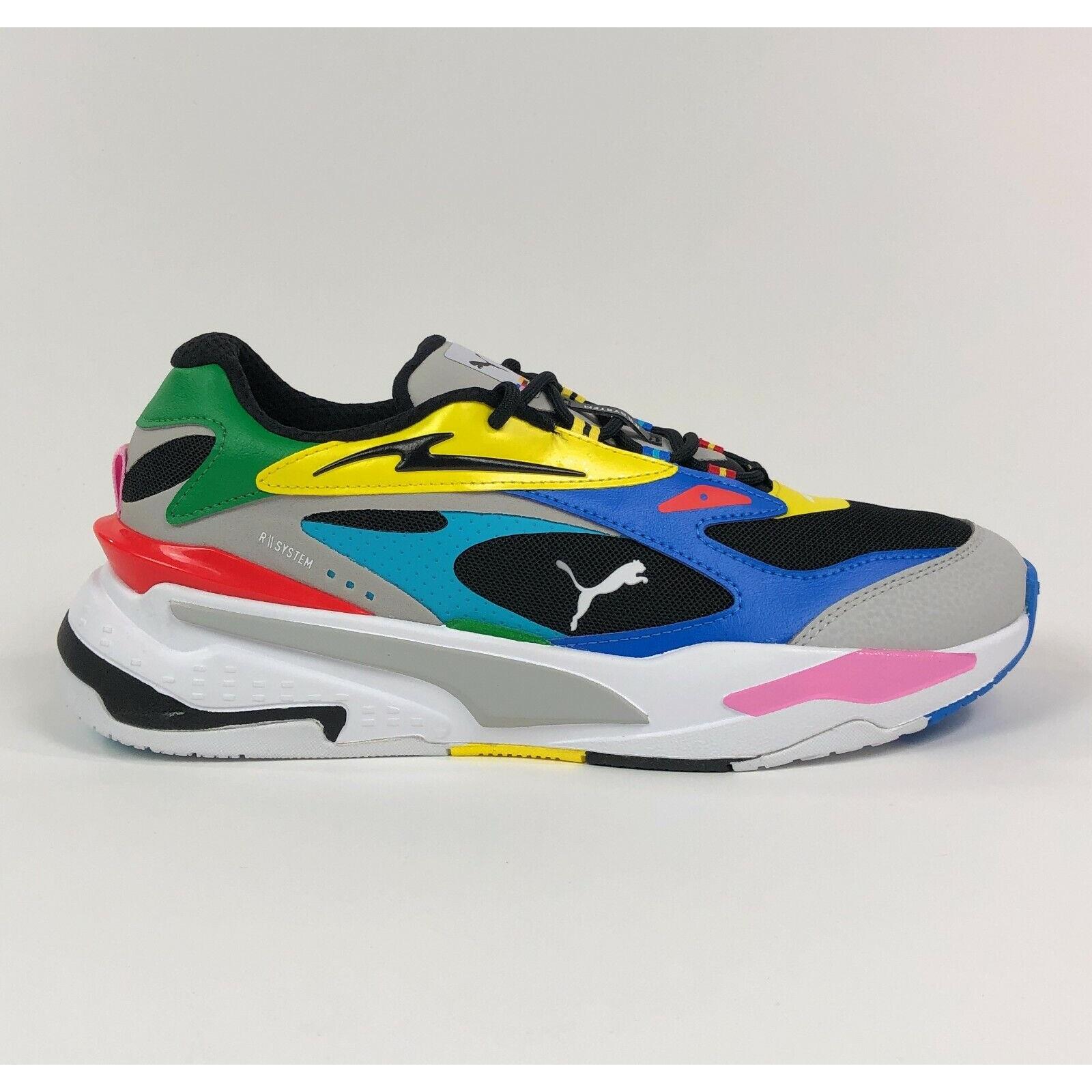 Puma Rs-fast Intl Shoes Sneakers Mens 10 Multi Color Low Top Athletic 381456-01