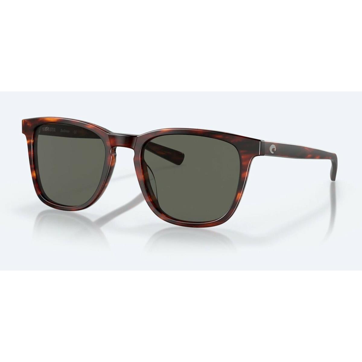 Costa Del Mar Sullivan Matte Tortoise / Gray Polarized Glass 580G