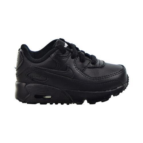 Nike Air Max 90 TD Toddler`s Shoes Black-white CD6868-001 - Black-White