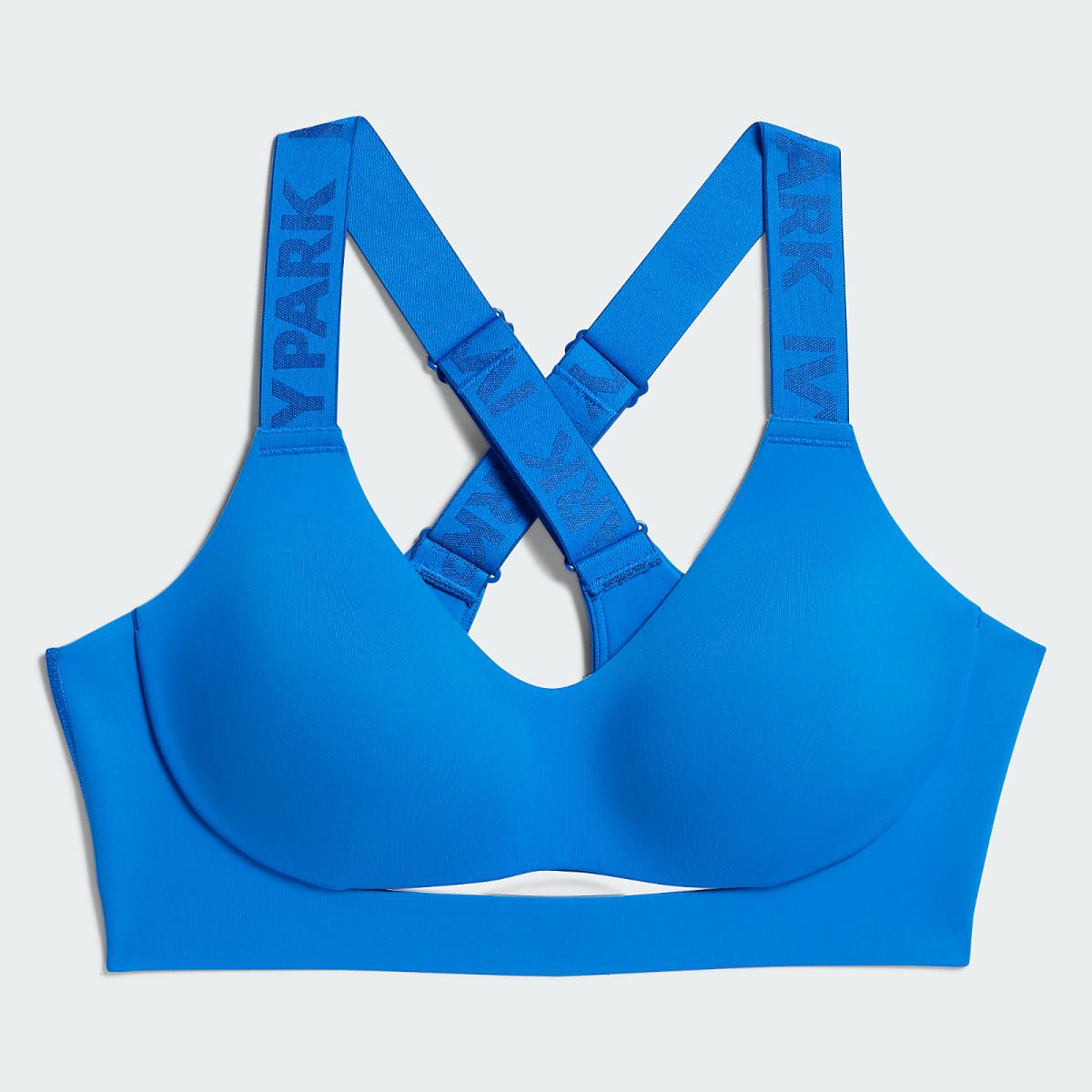 Adidas x Ivy Park Rodeo Cutout Bra Medium Support Glory Blue Size M