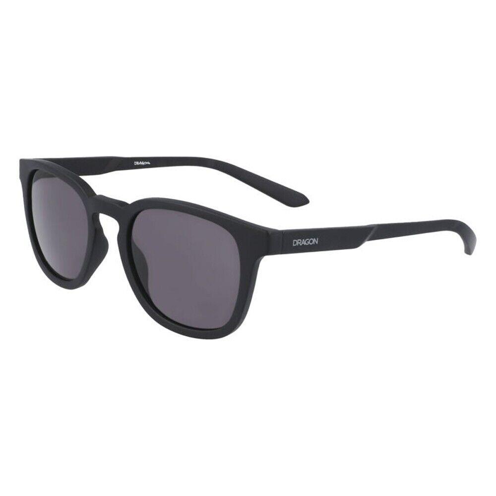 Dragon Eyewear Finch Sunglasses Matte Black w/ Lumalens Smoke Lens 466775121002