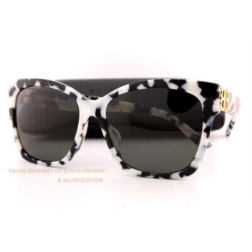 Balenciaga Sunglasses BB 0102/SA-007 Black Havana/dark Grey For Women