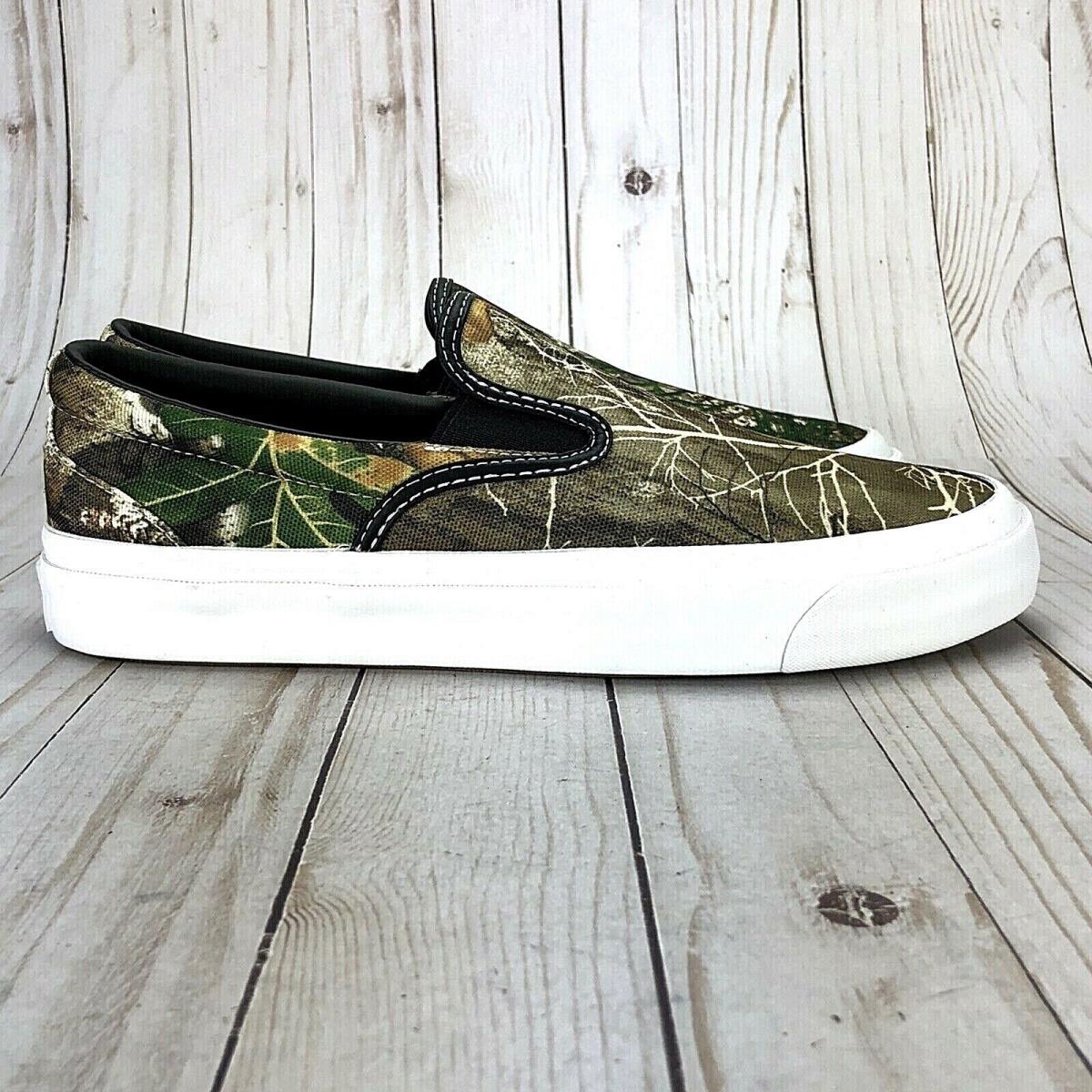 Converse Mens One Star Slip On Shoes Realtree Camouflage 168663C