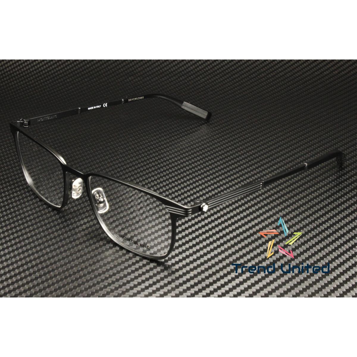 Montblanc MB0094O 001 Square Black Matte Demo Lens 54 mm Men`s Eyeglasses