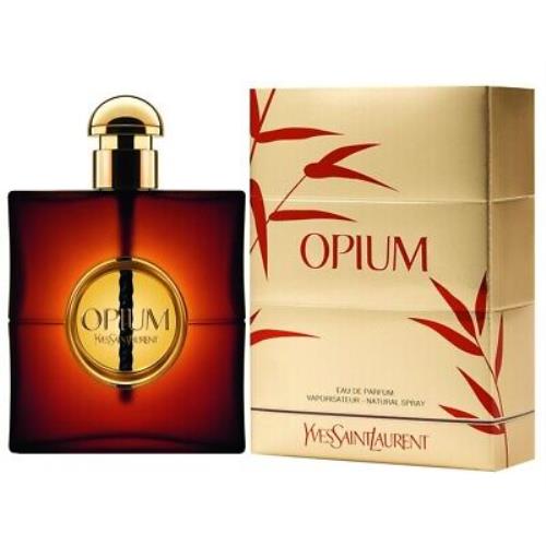 Ysl Opium Yves Saint Laurent 3.0 oz / 90 ml Eau De Parfum Edp Perfume Spray