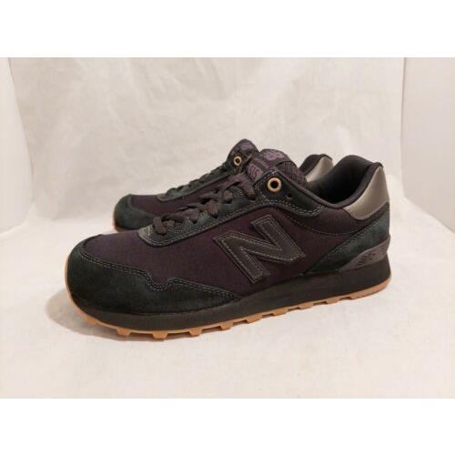 Balance 515 Black Gum Canvas Suede Sneakers Shoes ML515WAB Men`s Size 10.5