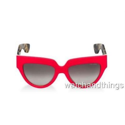 Prada Sunglasses Red/beige Poeme 52mm Women`s SPR29P PR29PS