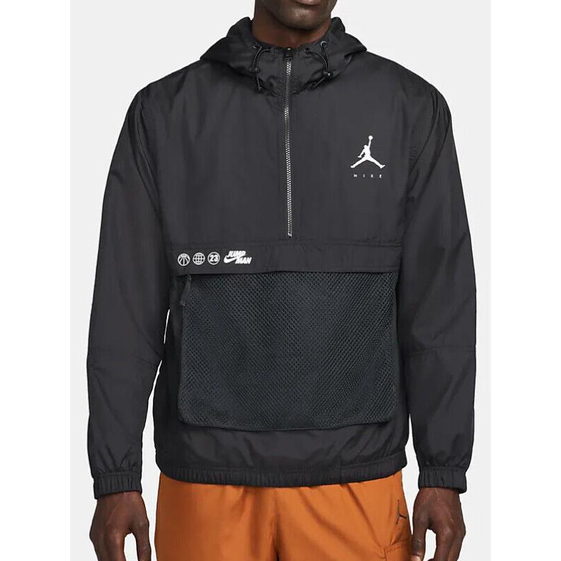Nike Jordan Jumpman Mens Suit Jacket Lightweight Woven DJ0246-010 Black sz S-2XL