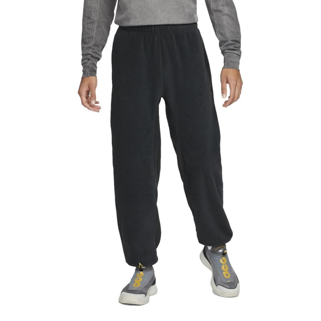Nike Acg Polartec Wolf Tree Men`s Pants Joggers Off Noir/black CV0658-046