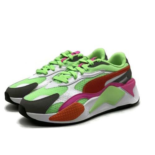 puma rsx green red blue