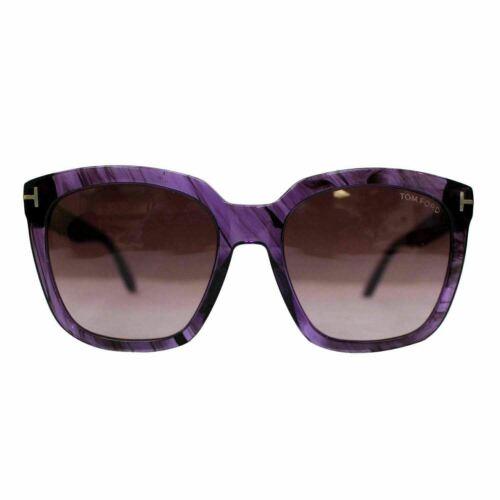 New Authentic Tom Ford Amarra 502 53W Blond Havana Women’s Sunglasses 55-18-140