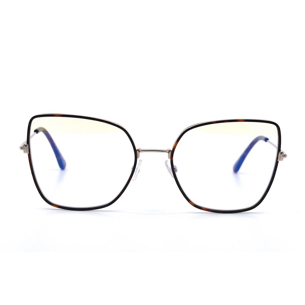 Tom Ford eyeglasses  - Havana-Gold Frame