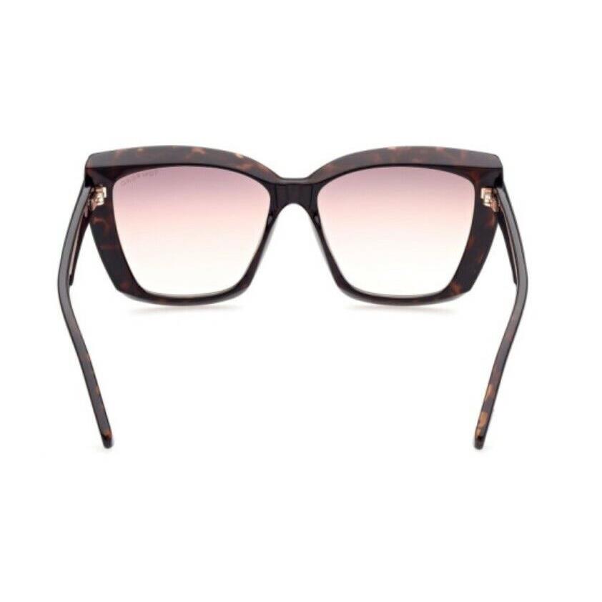 Tom Ford sunglasses  - Shiny Havana Frame, Brown/Light Gold Lens 2