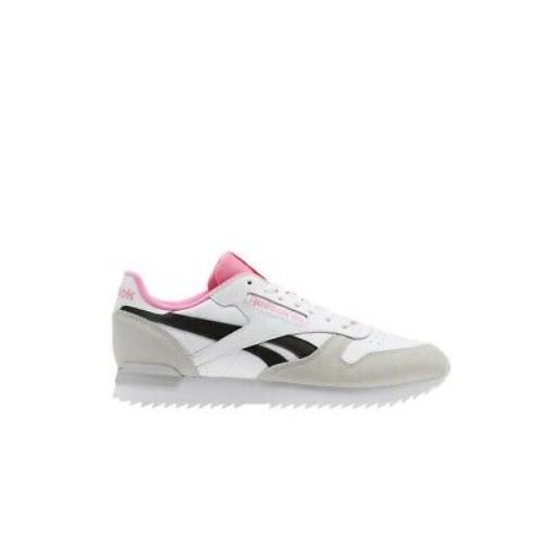 Reebok shoes  - White/Skull Grey/Solar Pink 0