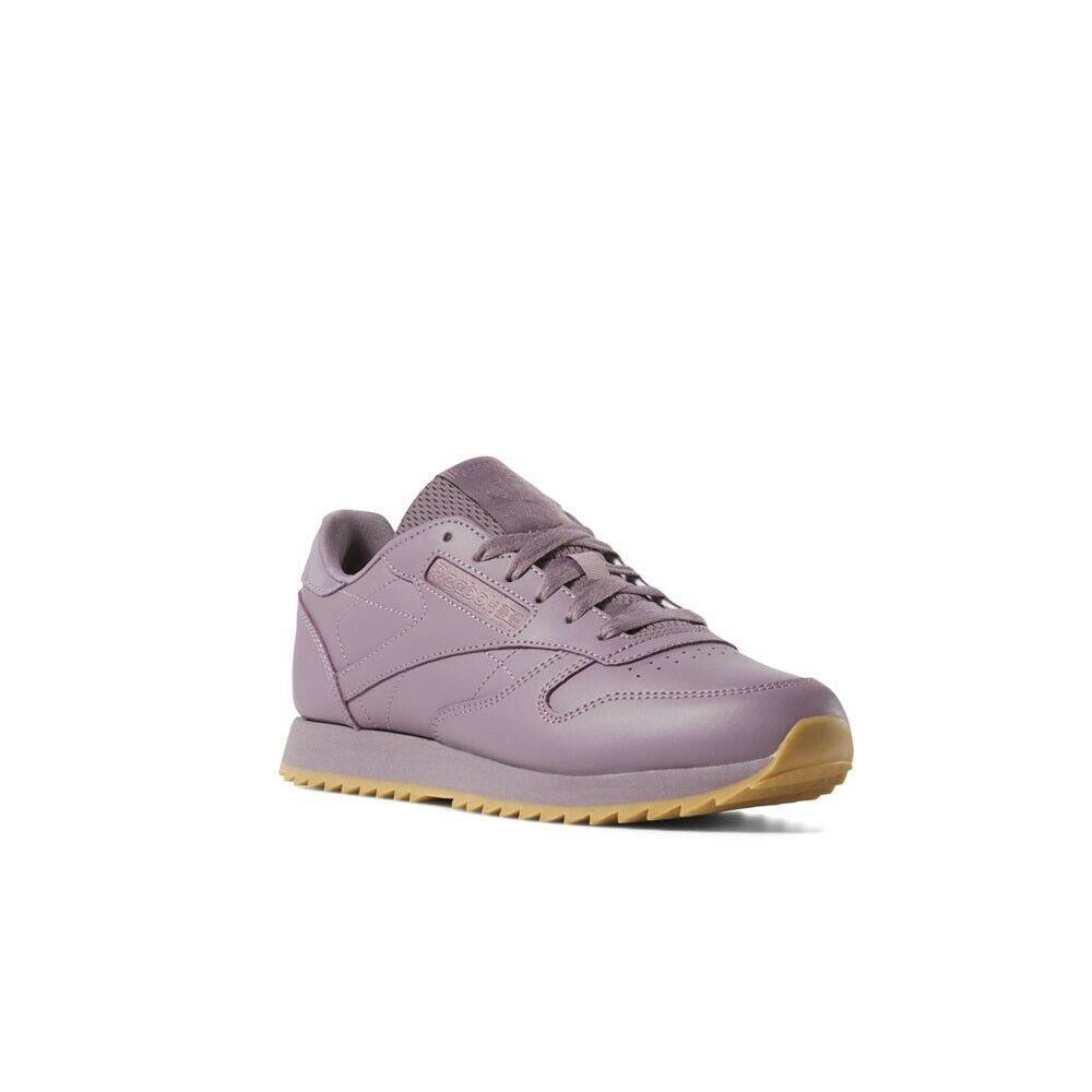 Reebok Classic Leather Ripple Noble Orchid/gum Women`s Shoes CN6992 - 
