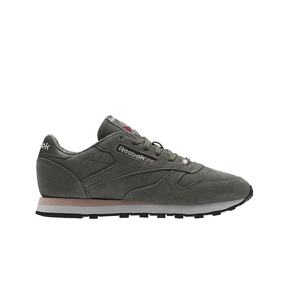 Reebok Classic Leather Weathered Washed Women`s Shoes Collection BS5418 BS7865 Pink/Grey/Blackavy