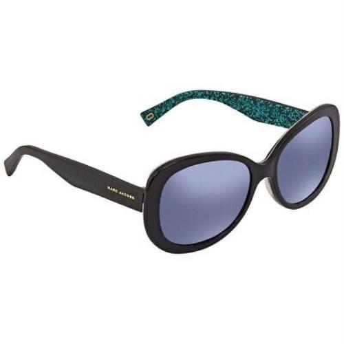 Marc Jacobs Sunglasses - Marc 261 S 02PO 3J - Shiny Black/grey Mirror 56mm