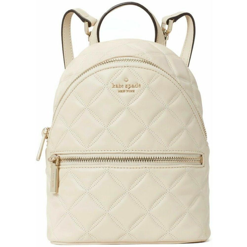 Kate Spade Natalia Mini Quilted Convertible Backpack Crossbody Bag Bare ...