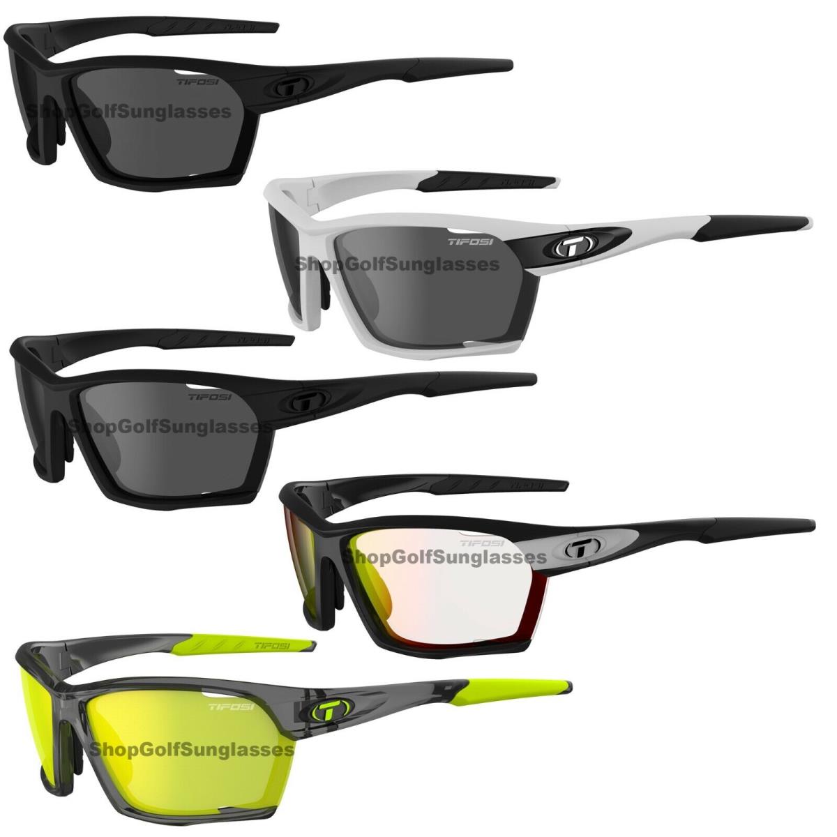 Tifosi Kilo Blackout White Smoke Cycling Sunglasses Choose Your Style
