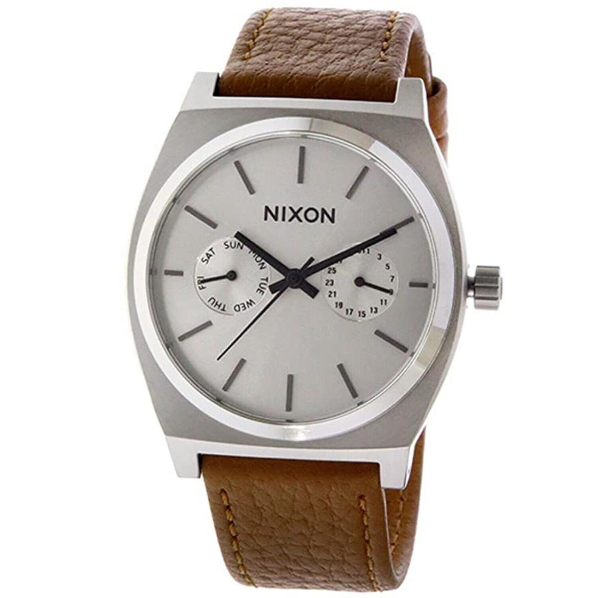 Nixon Women`s Time Teller Silver Dial Watch - A927-2310