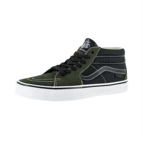 Vans Skate Grosso Mid Sneakers Forest Night Skate Shoes
