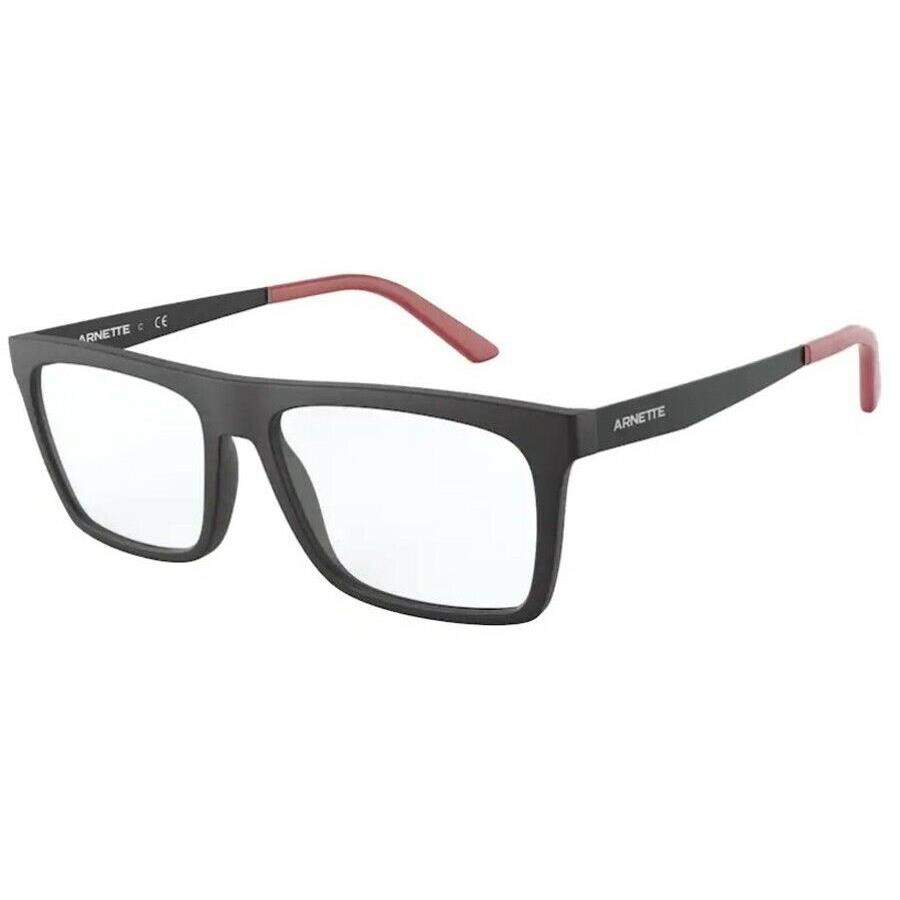Arnette Murazzi 7174 01 Mens Matte Black Full Rim Rectangle Eyeglasses 55-16-145