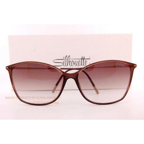 Silhouette sunglasses Baden - Chocolate Brown/Gold Frame, Brown Lens 0