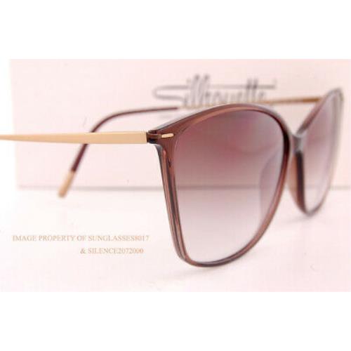 Silhouette sunglasses Baden - Chocolate Brown/Gold Frame, Brown Lens 2