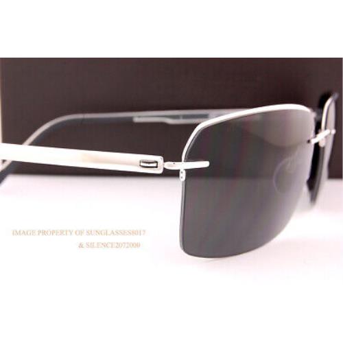 Silhouette sunglasses Croisette Club - Rhodium Frame, Grey Lens 2