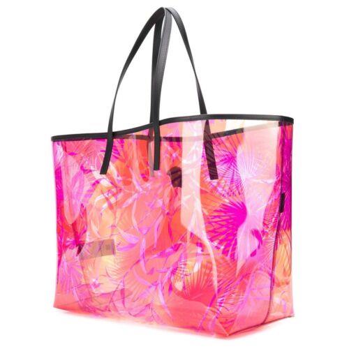 versace jungle print tote bag