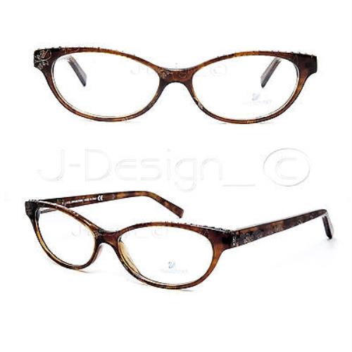 Swarovski Appeal SW 5012 053 Flower Eyeglasses Made in Italy